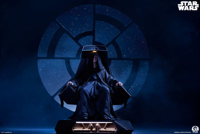 Emperor Palpatine on Throne 1/3 Scale Statue