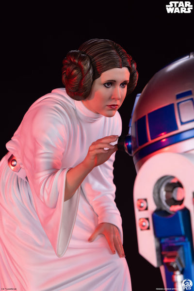 Princess Leia & R2-D2 1/3 Scale Statue by PCS