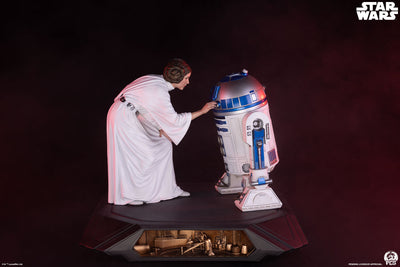 Princess Leia & R2-D2 1/3 Scale Statue by PCS