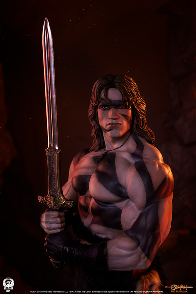 Conan the Barbarian (War Paint) 1/2 Scale Statue