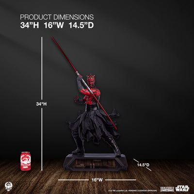 Darth Maul (Deluxe) 1/3 Scale Statue