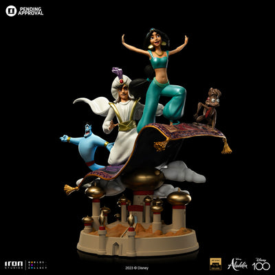 Aladdin & Jasmine Deluxe Art Scale 1/10