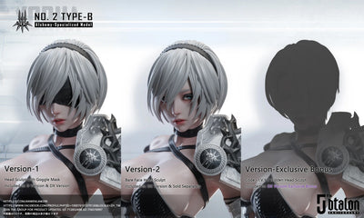 NieR: Automata - YoRHa No.2 Type B (DX) 1/4 Scale Statue by Dtalon Studio
