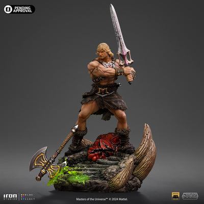 Masters of the Universe - He-Man Unleashed Deluxe Art Scale 1/10