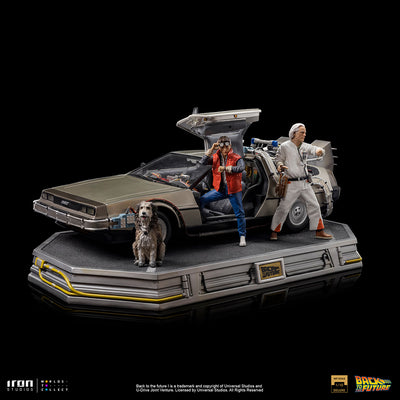 Back to the Future - DeLorean Set DELUXE Version Art Scale 1/10