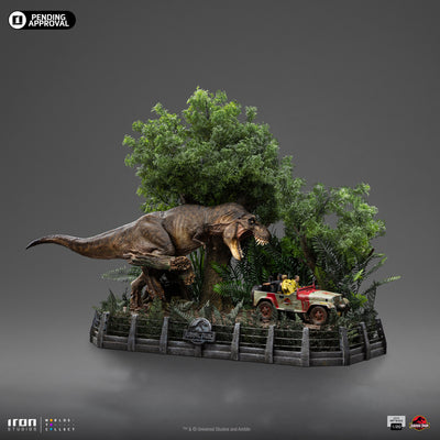 Jurassic Park - T-Rex Chase Demi Art Scale 1/20