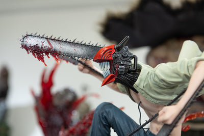 Chainsaw Man – The Movie: Reze Arc - Chainsaw Man & Beam 1/4 Scale Statue