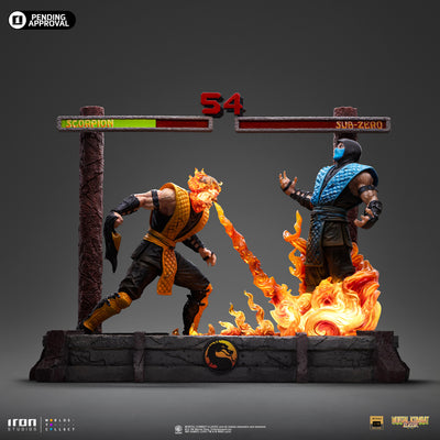 Mortal Kombat - Scorpion Fatality Deluxe Art Scale 1/10
