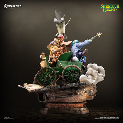 Sherlock Hound - Sherlock, Watson & Mrs. Hudson Elite 1/8 Scale Diorama