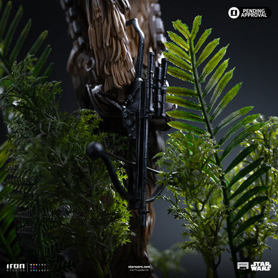 Return of the Jedi - Star Wars Chewbacca & Tokkat Art Scale 1/10