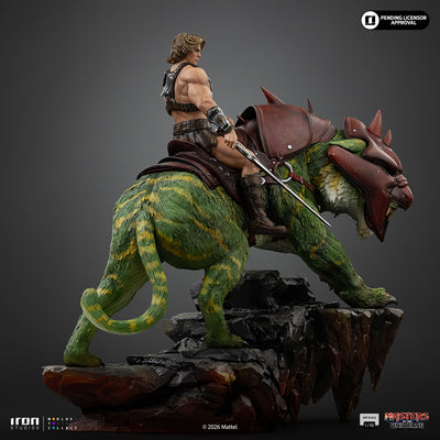 Masters of the Universe (2026) - He-Man and Battle Cat Deluxe Art Scale 1/10