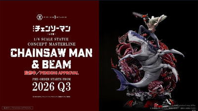 Chainsaw Man – The Movie: Reze Arc - Chainsaw Man & Beam 1/4 Scale Statue