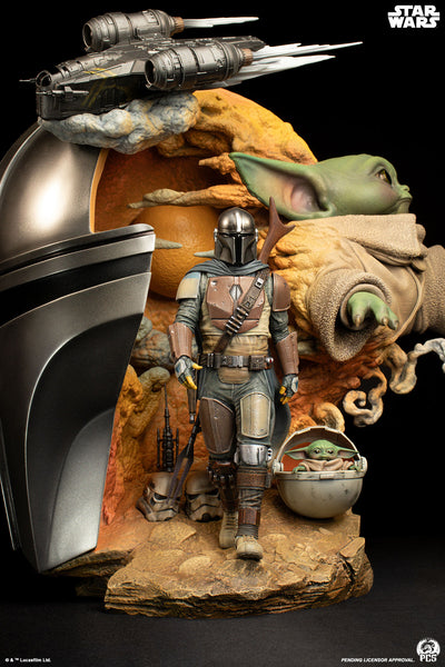 The Mandalorian Fine Art Bust
