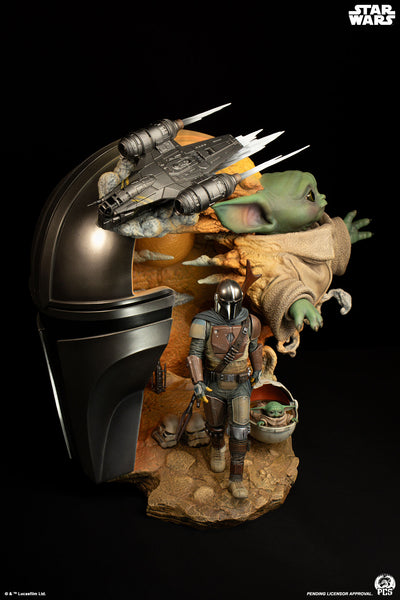 The Mandalorian Fine Art Bust