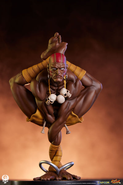 Akuma and Dhalsim 1/10 Scale Statue Set