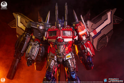 Optimus Prime (Jet Convoy Edition) Museum Scale Statue