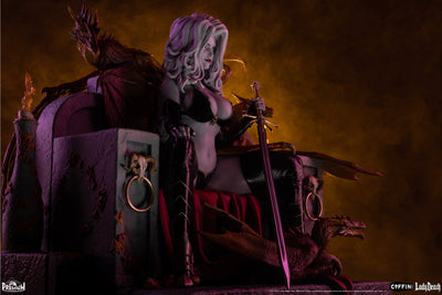 Lady Death On Throne 1/4 Scale Statue