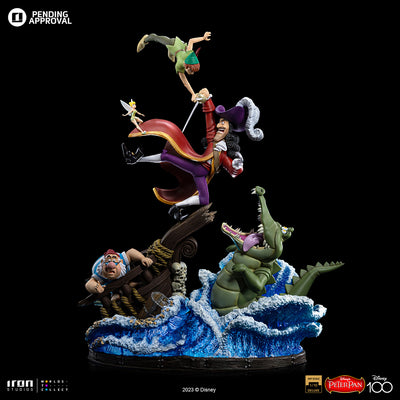 Peter Pan vs. Captain Hook Deluxe Art Scale 1/10