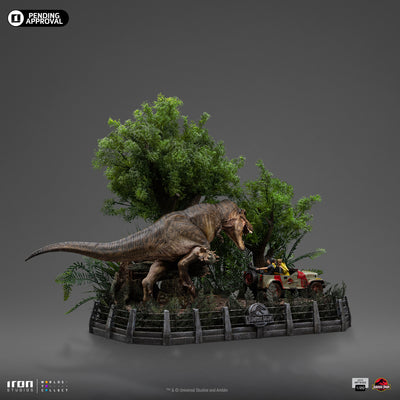 Jurassic Park - T-Rex Chase Demi Art Scale 1/20