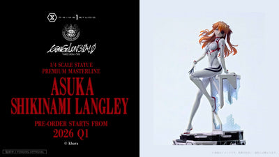 Evangelion: 3.0 + 1.0 Thrice Upon a Time - Asuka Shikinami Langly 1/4 Scale Statue