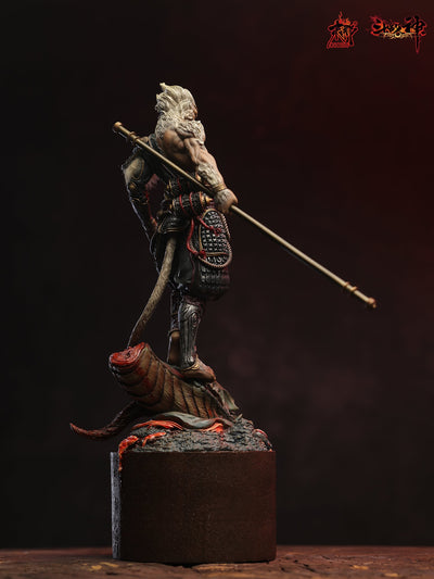 Asura Online - Monkey King Wukong in Battle Statue