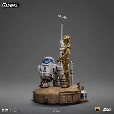 C-3PO and R2-D2 Deluxe Art Scale 1/10