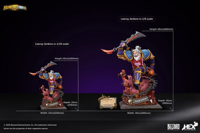 Hearthstone - Leeroy Jenkins 1/6 Scale Statue