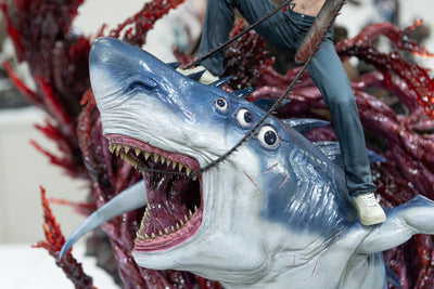 Chainsaw Man – The Movie: Reze Arc - Chainsaw Man & Beam 1/4 Scale Statue