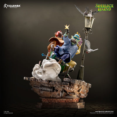 Sherlock Hound - Sherlock, Watson & Mrs. Hudson Elite 1/8 Scale Diorama