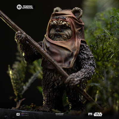 Star Wars: Return of the Jedi - Leia & Wicket Art Scale 1/10