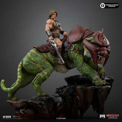 Masters of the Universe (2026) - He-Man and Battle Cat Deluxe Art Scale 1/10