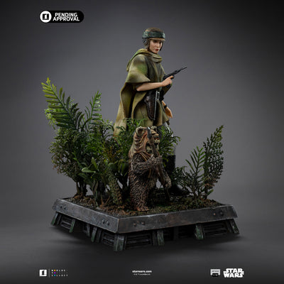 Star Wars: Return of the Jedi - Leia & Wicket Art Scale 1/10