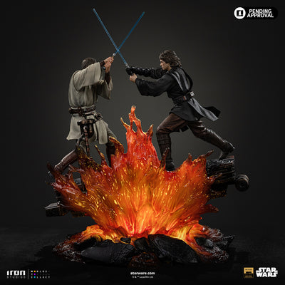 Revenge of the Sith - Anakin vs Obi-Wan DX Art Scale 1/10