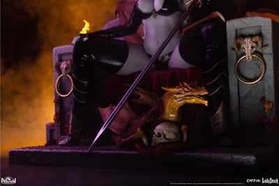 Lady Death On Throne 1/4 Scale Statue