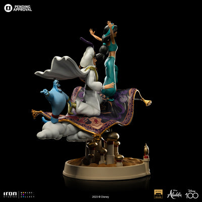 Aladdin & Jasmine Deluxe Art Scale 1/10