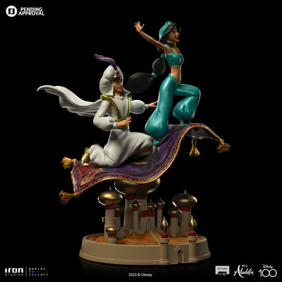 Aladdin & Jasmine Art Scale 1/10