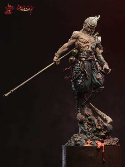 Asura Online - Monkey King Wukong in Battle Statue
