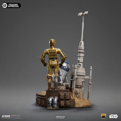 C-3PO and R2-D2 Deluxe Art Scale 1/10