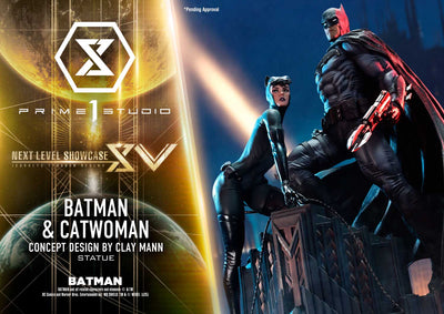 Batman & Catwoman (Concept by Clay Mann) 1/4 Scale Statue