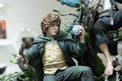 LOTR: The Two Towers - Treebeard w/ Merry & Pippen 1/4 Scale Statue