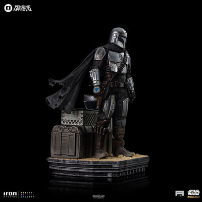 Din Djarin and Din Grogu Art Scale 1/10