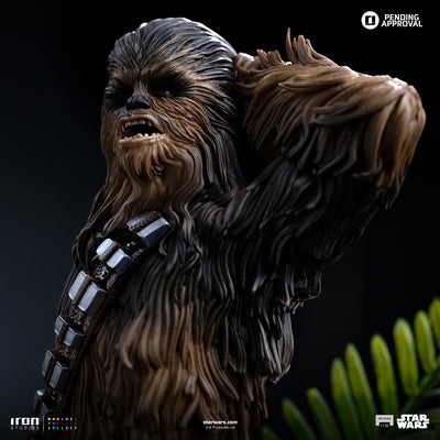 Return of the Jedi - Star Wars Chewbacca & Tokkat Art Scale 1/10
