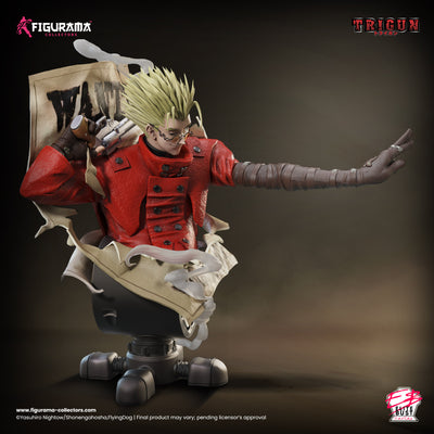 Trigun - Vash the Stampede 1/4 Scale Bust