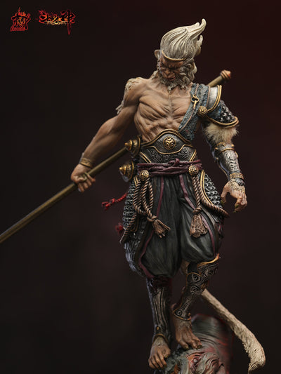 Asura Online - Monkey King Wukong in Battle Statue