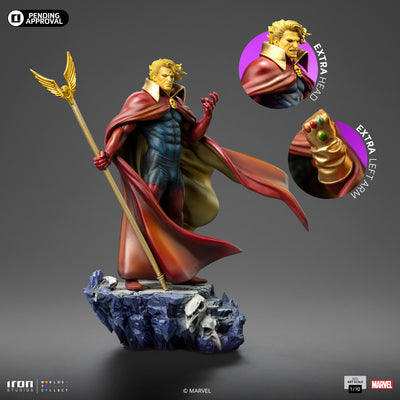 Infinity Gauntlet Diorama - Adam Warlock Art Scale 1/10