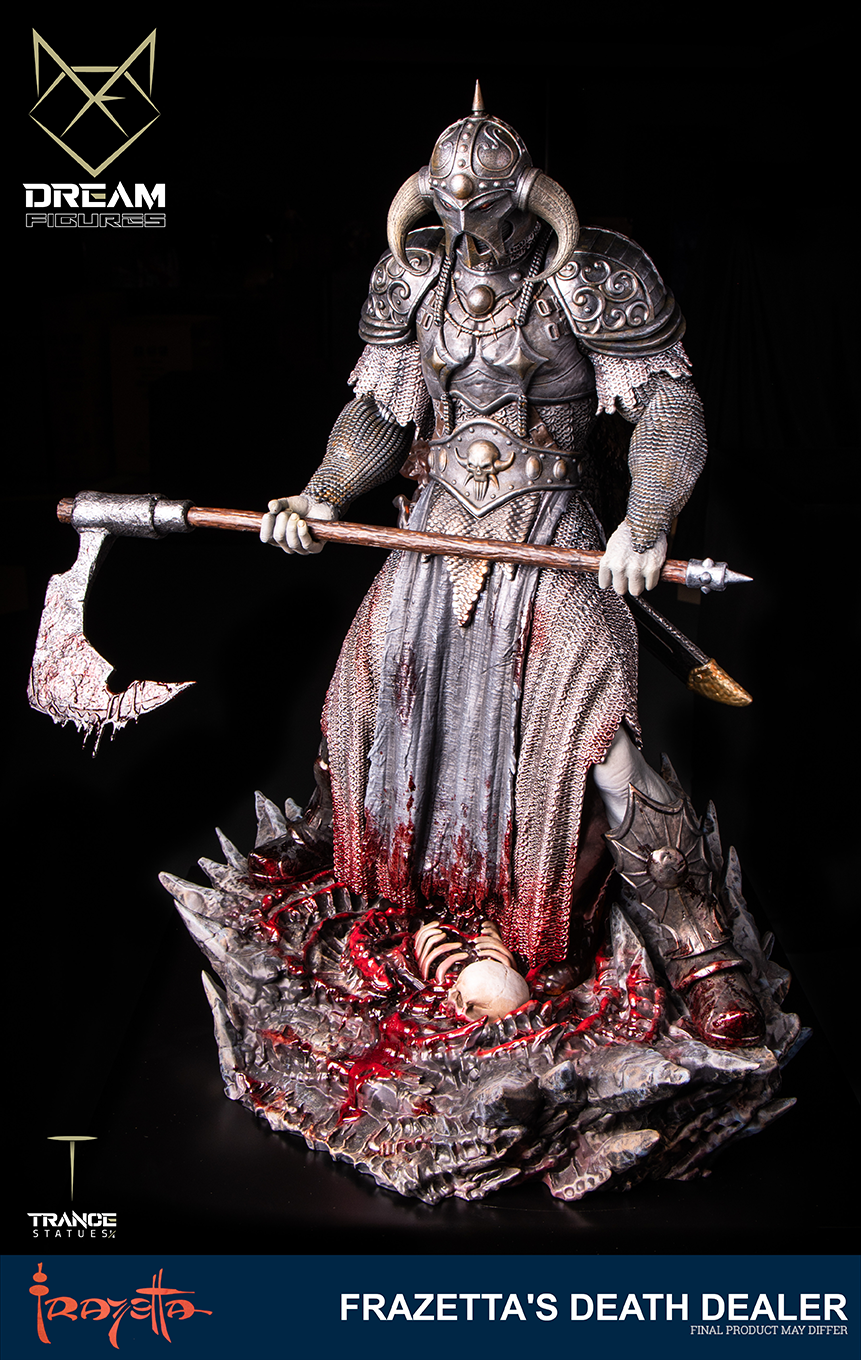 Death Dealer by Frank Frazetta 1/4 Scale Statue - Spec Fiction Shop Death Dealer by Frank Frazetta 1/4 Scale Statue - Spec Fiction Shop