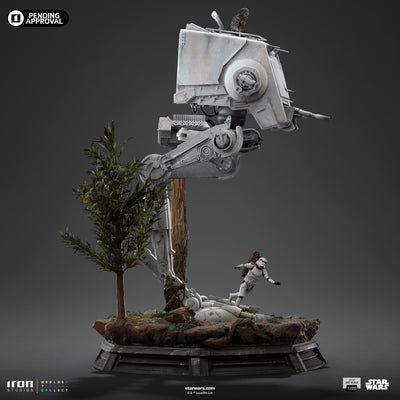 ROTJ - AT-ST and Chewbacca Demi Scale 1/20