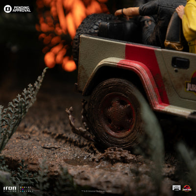 Jurassic Park - T-Rex Chase Demi Art Scale 1/20
