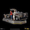 Back to the Future - DeLorean Set DELUXE Version Art Scale 1/10