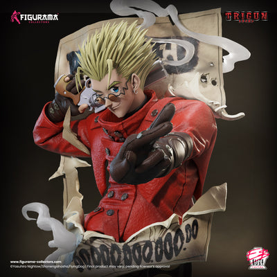 Trigun - Vash the Stampede 1/4 Scale Bust